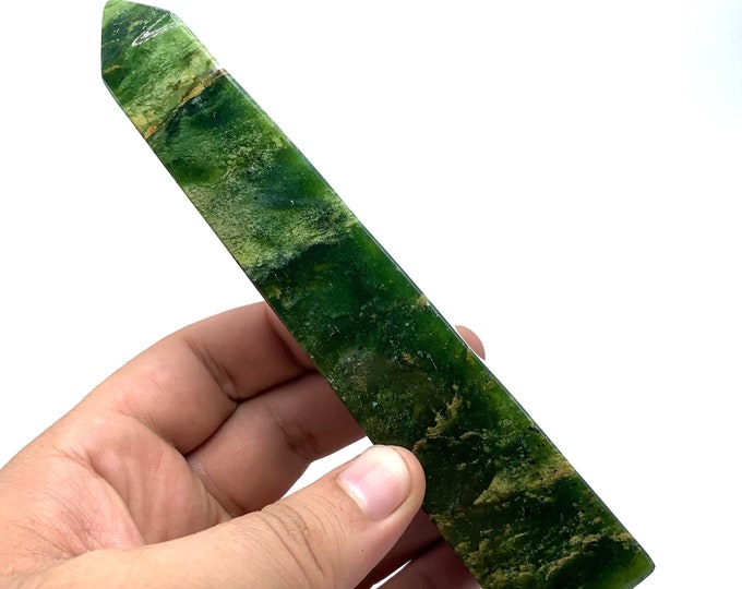 Best Quality Green Color Afghan Jade, Green Afghan Jade Towers, Jade Towers, Green Jade Towers, Jade Obelisks, Jade Stone Obelisk,