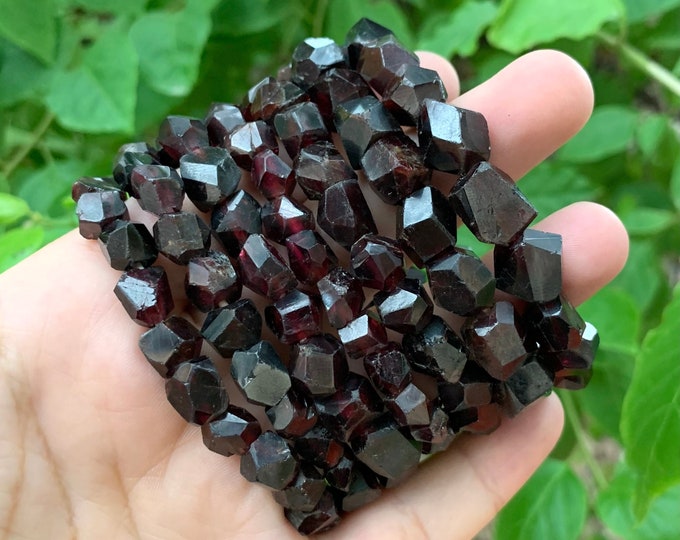 Red Facet Almandine Garnet Bracelets, Garnet Bracelets, Almandine Garnet Bracelets, Garnet Bracelets, Garnet Stone Bracelets, Garnet Stone