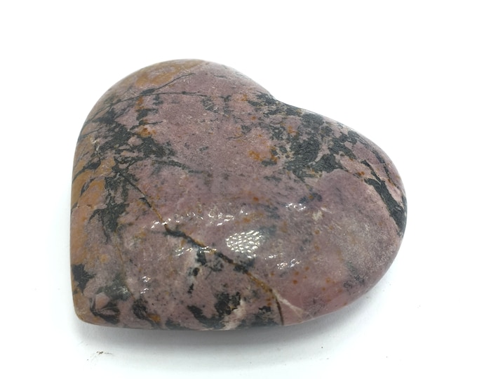 Amazing Quality Pink Rhodonite Heart, Rhodonite Heart, Rhodonite Heart Stone, Pink Rhodonite Heart, Rhodonite Stone, Pink Rhodonite,