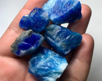 62 Grams Beautiful Natural Blue Raw Hauyne, Rough Hauyne Lot, Blue Hauyne Lot, Rough Hauyne Stone, Hauyne Stone Lot, Natural Hauyne Stone
