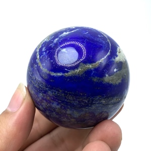 270 Grams Best Quality Lapis Lazuli Sphere, Lapis Sphere, Lapis Lazuli Ball, Lapis Lazuli Sphere, Lapis Crystal Sphere, Lapis Crystal Ball
