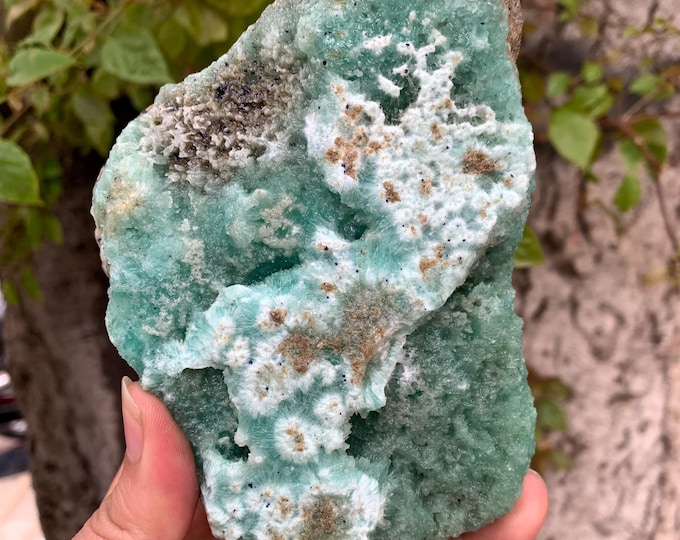 915g Greenish Blue Smithsonite Specimen, Smithsonite Stone, Smithsonite Specimen, Smithsonite Blue Specimen, Aragonite, Aragonite Specimen
