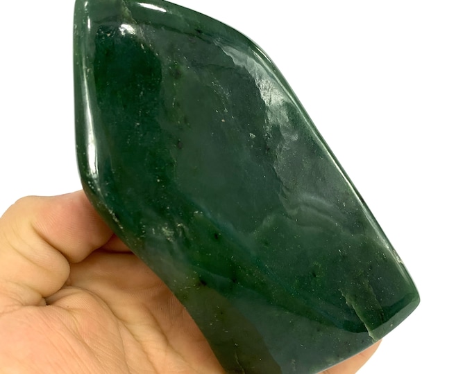 470g Top Quality Green Nephrite Jade, Nephrite Jade Free Form, Nephrite Jade, Jade, Nephrite Jade Stone, Jade Free Freeform, Nephrite, Jade