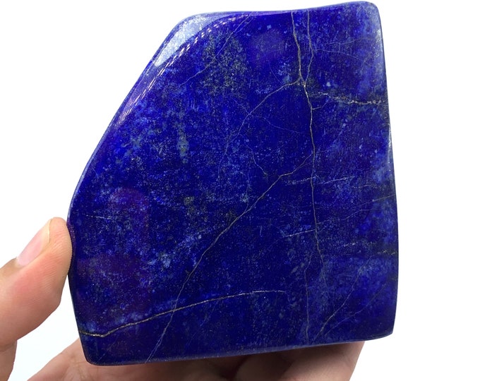 735 Grams Beautiful Lapis Lazuli Free Form,  Lapis Lazuli, Lapis Free Form, Lapis Lazuli Stone, Lapis Stone Free Form, Lapis Display