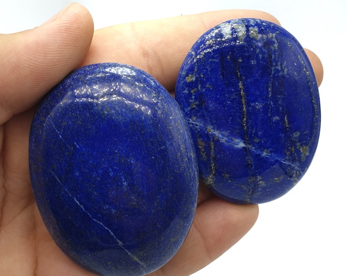 Super Quality Lapis Oval & Round Palms, Lapis Palms, Lapis Lazuli Palms, Lapis Stone Palms, Lapis Palm Stone, Lapis Lazuli Palm Stone