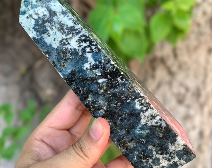 Great Quality Blue Color Apatite Tower , Apatite Obelisk, Blue Apatite, Obelisk Apatite Tower, Apatite Stone