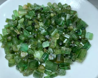 360 Ct's Best Quality Green Tourmaline Crystals, Green Tourmaline, Green Tourmaline Crystal, Green Tourmaline Crystals, Tourmaline Crystals