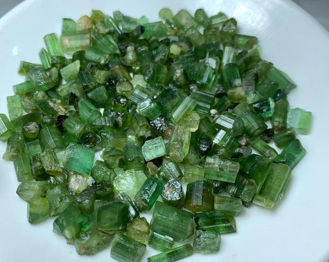 360 Ct's Best Quality Green Tourmaline Crystals, Green Tourmaline, Green Tourmaline Crystal, Green Tourmaline Crystals, Tourmaline Crystals