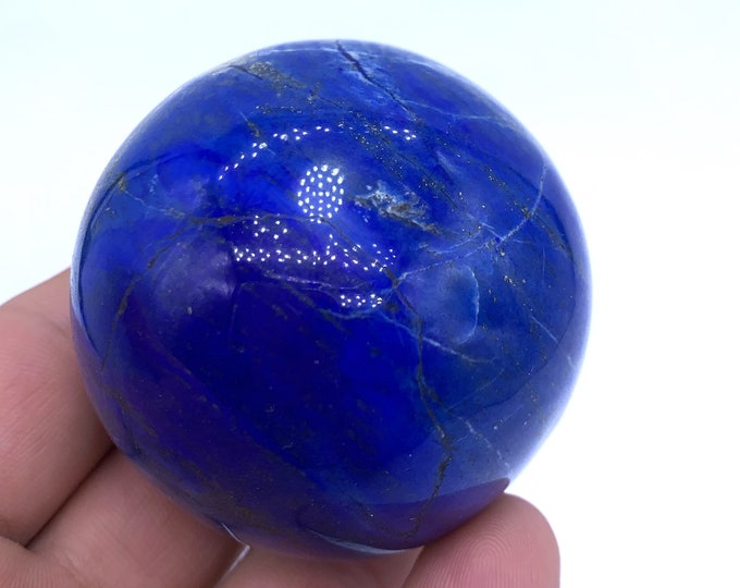 Great Quality Lapis Lazuli Sphere, Lapis Sphere, Lapis Lazuli Ball, Lapis Lazuli Sphere, Lapis Crystal Sphere, Lapis Crystal Ball 328 Grams