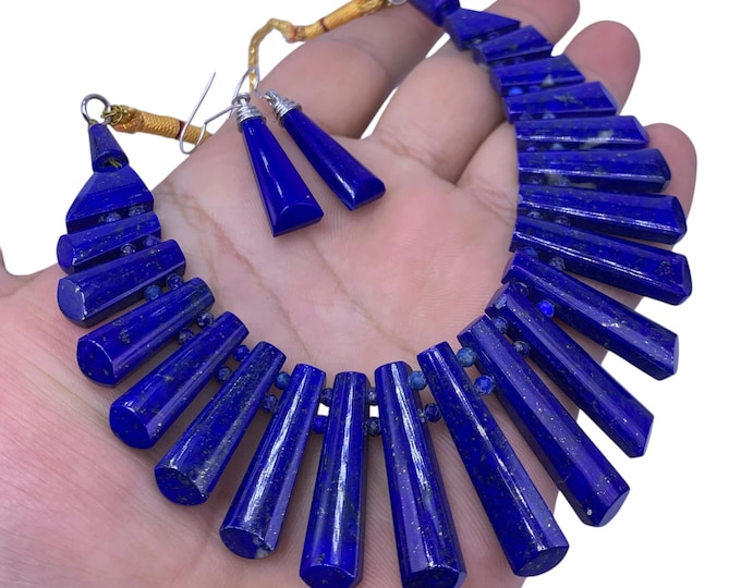 Best Quality Lapis Lazuli Necklace, Lapis Necklace, Lapis Lazuli Necklace, Lapis Blue Necklace, Lapis Lazuli, Lapis Necklace And Earrings