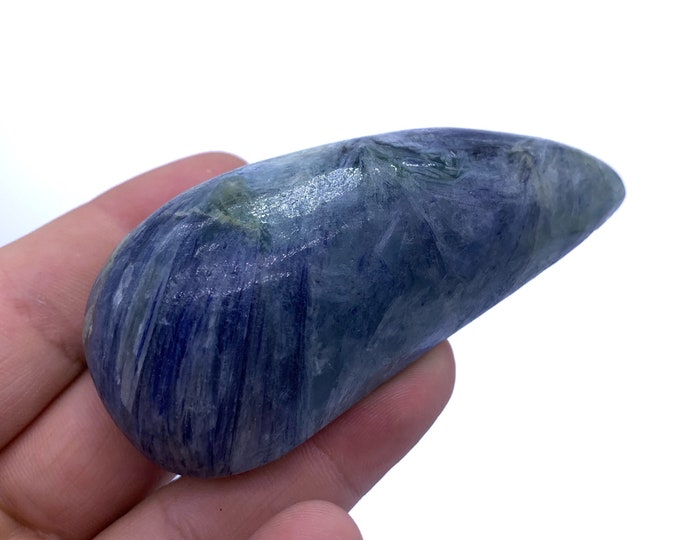 Amazing Quality Blue Color Kyanite Cabochon, Kyanite Stone, Cabochon, Blue Kyanite, Kyanite Cabochon 145 Grams