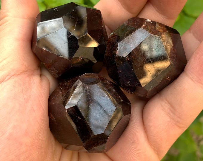 280g Beautiful Quality Red Almandine Faceted Garnet, Faceted Almandine Garnet, Almandine Faceted Garnet, Polished Almandine Garnet, Garnet
