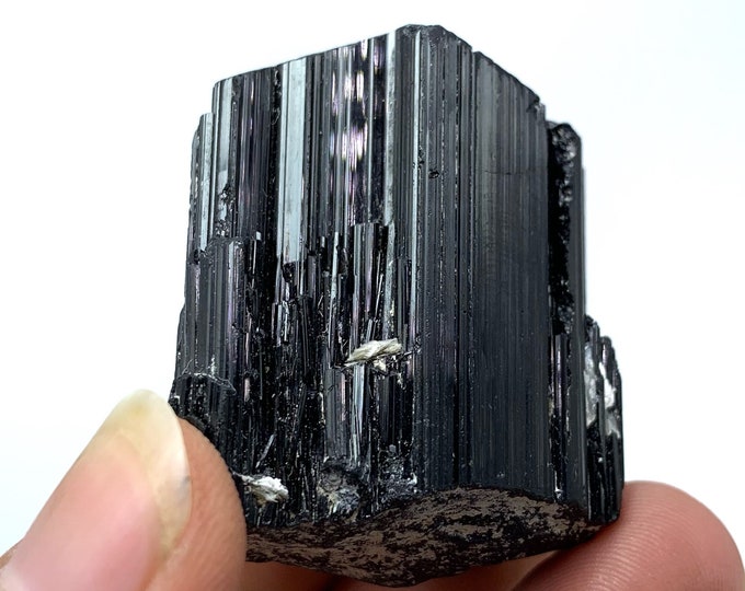 79 Grams Black Tourmaline , Black Tourmaline Crystal, Tourmaline Crystal, Black Tourmaline, Tourmaline, Tourmaline Stone Crystals, Crystals