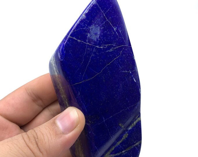 310 Grams Beautiful Lapis Lazuli Free Form,  Lapis Lazuli, Lapis Free Form, Lapis Lazuli Stone, Lapis Stone Free Form, Lapis Display