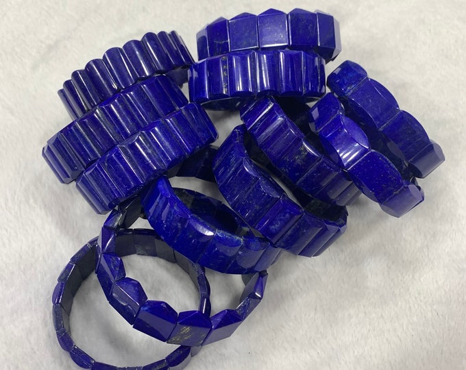 Amazing Quality Blue Color Lapis Lazuli Bracelets, Lapis Stone, Lapis Bracelets, Lapis Lazuli,  Lapis Stone, Lapis Blue Bracelets, Lapis
