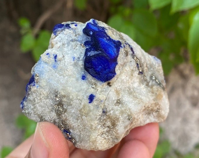 180 Grams Lapis Lazurite Specimen, Lapis Lazurite On Matrix, Lapis Lazurite Stone Specimen, Lapis Lazurite, Lapis Lazuli Specimen, Lapis