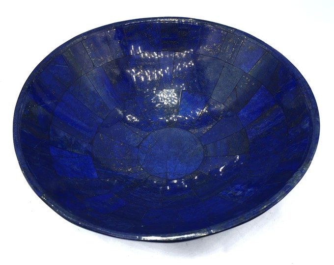 635 Grams Great Quality Blue Color Lapis Lazuli Bowl, Lapis Stone, Lapis Bowl, Lapis Blue Bowl ,Healing Stone