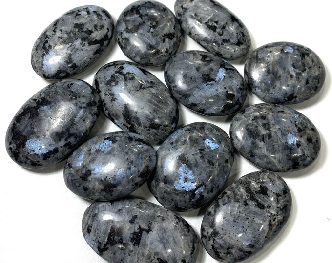 Beautiful Bluish Grey Larvikite Palmstones, Blue Larvikite Palms, Larvikite Stone Palms, Blue Larvikite, Larvikite Palm Stones, Larvikite