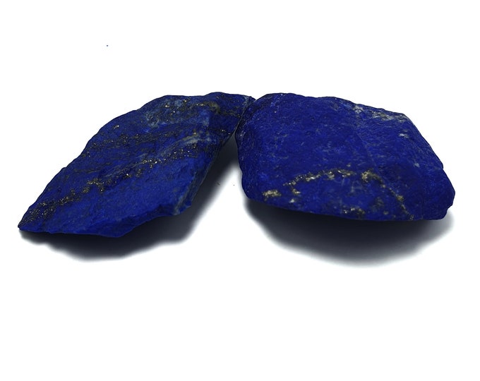 Super Quality Blue Color Lapis Lazuli Raw/Rough ,Lapis Rough, Lapis Stone, Lapis Raw Crystals ,Lapis Lazuli Rough/Raw Stone 2 Pcs