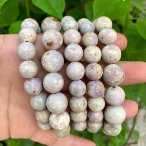 UV-Reactive Fluorescent Hackmanite Bracelets, Beads Hackmanite Bracelets, Hackmanite Stone Bracelets, Hackmanite, Fluorescent Hackmanite