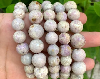 UV-Reactive Fluorescent Hackmanite Bracelets, Beads Hackmanite Bracelets, Hackmanite Stone Bracelets, Hackmanite, Fluorescent Hackmanite