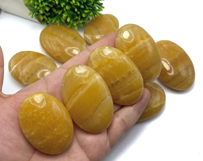 Orange Calcite Palm Stones, Orange Calcite, Orange Calcite Palms, Orange Calcite Palm Stone, Calcite Palms, Calcite Palm Stones, Calcite
