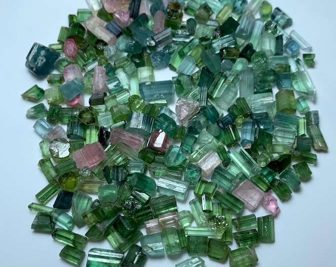 257 Ct's Natural Beautiful Mix Color Tourmaline Crystals, Tourmaline Crystals, Natural Tourmaline Crystals, Tourmaline Stone Crystals