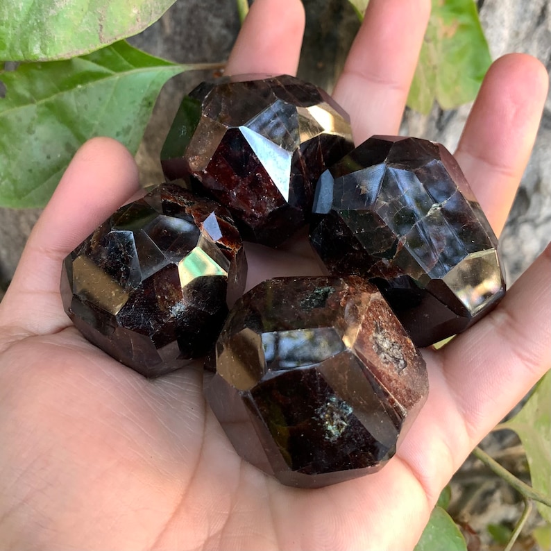 Top Quality Red Almandine Faceted Garnet, Faceted Almandine Garnet, Almandine Faceted Garnet, Polished Almandine Garnet, Garnet Stone image 8