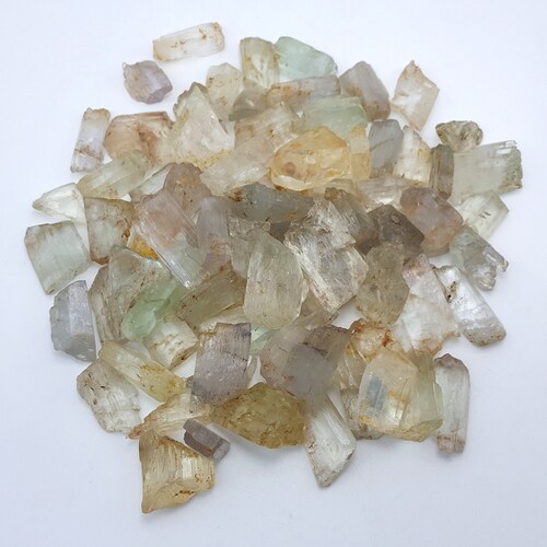 Kunzite Beautiful Natural Pink shops And Yellow Colors Crystals 640 Grams