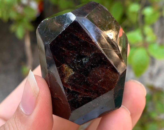 185g Best Quality Red Almandine Faceted Garnet, Faceted Almandine Garnet, Almandine Faceted Garnet, Polished Almandine Garnet, Garnet