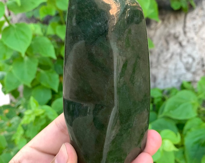 514g Top Quality Natural Green Nephrite Jade Free Form, Nephrite Jade, Nephrite Jade Free Form, Nephrite Free Form, Jade Free Form, Nephrite