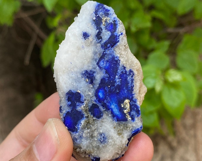 97 Grams Lapis Lazurite Specimen, Lapis Lazurite On Matrix, Lapis Lazurite Stone Specimen, Lapis Lazurite, Lapis Lazuli Specimen, Lapis