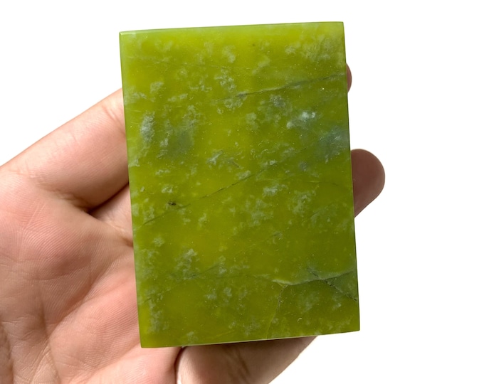Yellow Jade Box, Jade Box, Jade Stone Box, Jade Rectangle Box, Jade, Jade Jewelry Box, Jade Stone Jewelry Box, Yellow Jade Jewelry Box, 164g