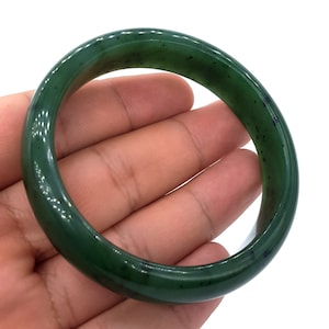 Nephrite Jade Green Beautiful Bangle For Women Use 72x13x58