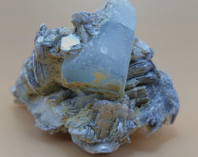 Amazing Quality Blue Color Aquamarine Crystal, Blue Aquamarine, Aquamarine Stone, Aquamarine Crystal