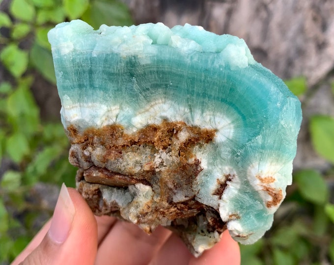 235g Beautiful Blue Aragonite Specimen, Aragonite Stone Specimen, Aragonite Specimen, Blue Aragonite, Natural Aragonite Specimen, Aragonite