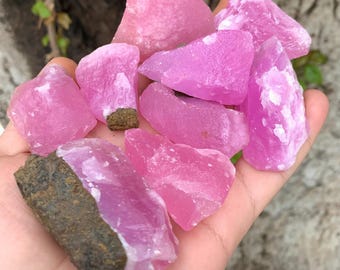 440g Pink Aragonite Crystal, Pink Aragonite, Pink Aragonite Crystal, Raw Pink Aragonite, Rough Pink Aragonite, Raw Pink Aragonite Crystals