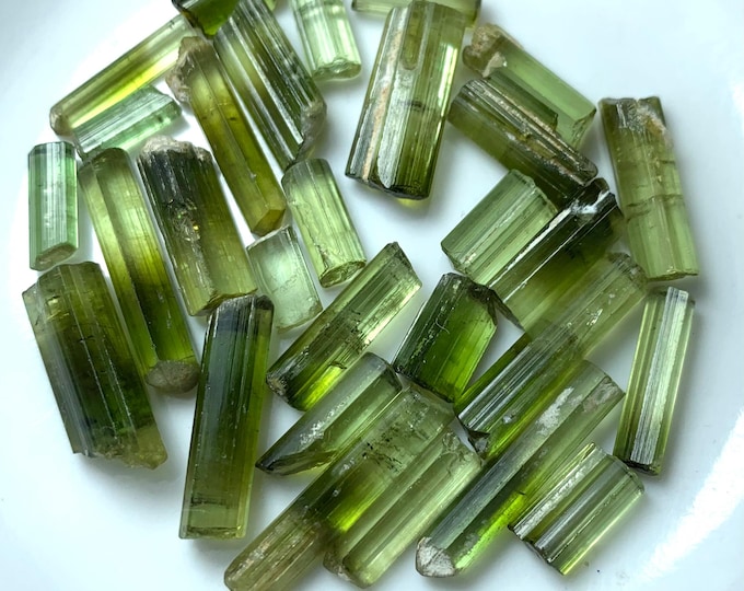 87 Ct's Best Quality Green Tourmaline Crystals, Green Tourmaline, Green Tourmaline Crystal, Green Tourmaline Crystals, Tourmaline Crystals