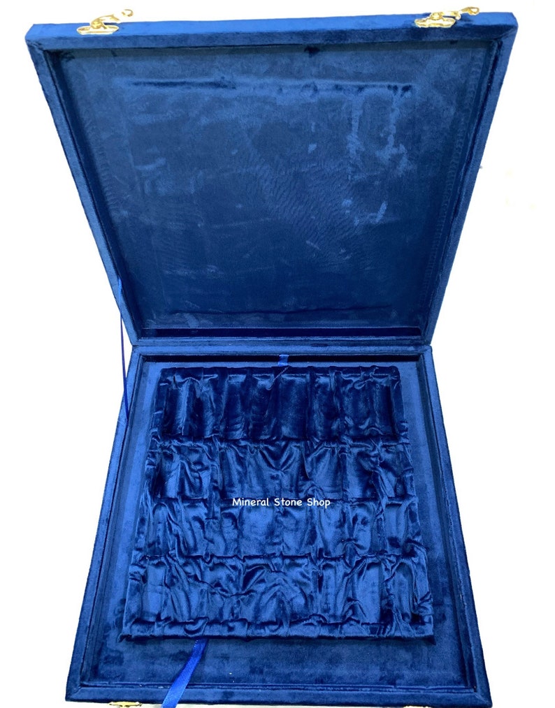 Beautiful Lapis Lazuli Chess Board With 32 Pieces, Lapis Lazuli Chess Board, Lapis Chess Board, Lapis Lazuli, Lapis Lazuli Chess Board image 6