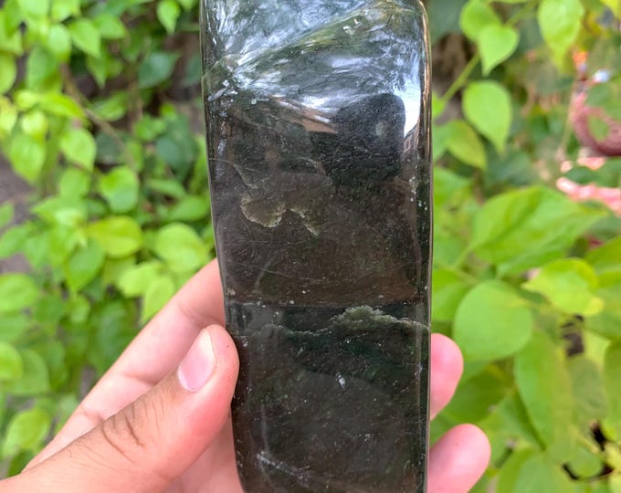 560g Beautiful Natural Dark Green Nephrite Jade Free Form, Nephrite Jade, Nephrite Jade Free Form, Nephrite Free Form, Jade Free Form
