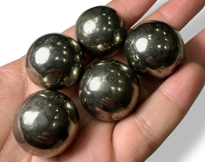 Best Quality Golden Colour Pyrite Spheres, Pyrite Spheres, Pyrite Mini Spheres, Golden Pyrite Spheres, Lustrous Pyrite Spheres, Pyrite Balls