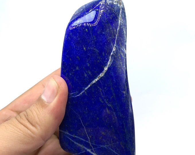 365 Grams Beautiful Lapis Lazuli Free Form,  Lapis Lazuli, Lapis Free Form, Lapis Lazuli Stone, Lapis Stone Free Form, Lapis Display