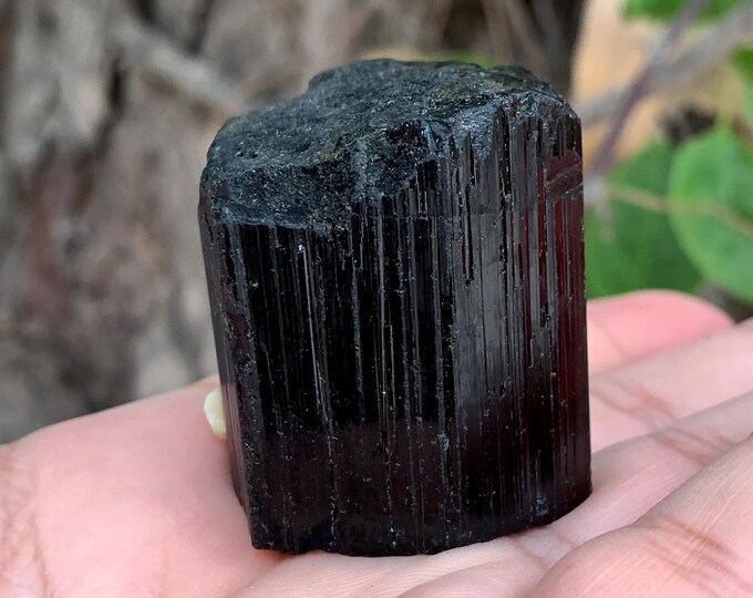 105 Grams Black Tourmaline , Black Tourmaline Crystal, Tourmaline Crystal, Black Tourmaline, Tourmaline, Tourmaline Stone Crystals