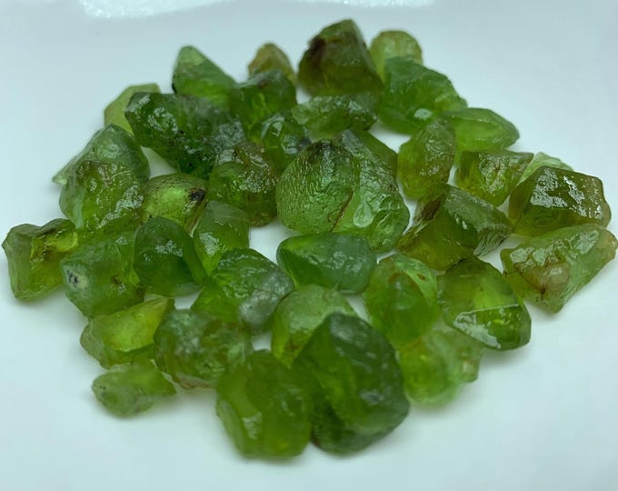 Beautiful Natural Green Peridot Tumbles, Peridot, Natural Peridot, Green Peridot Tumbles, Peridot Mini Tumbles, Peridot Stone, Peridot