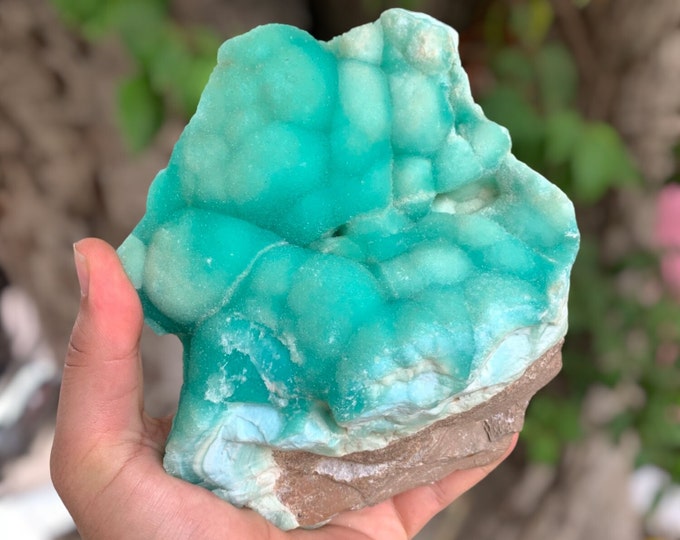 Blue Color Aragonite Specimen, Aragonite Stone, Aragonite Specimen, Aragonite Blue Specimen, Specimen, Blue Aragonite Specimen