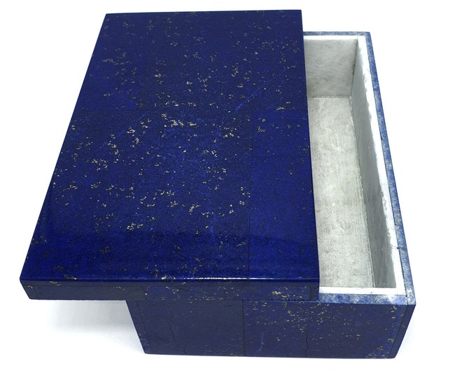 Super Quality Lapis Lazuli Box, Lapis Box, Lapis Stone Box, Lapis Lazuli Rectangle Box, Lapis Lazuli, Lapis Jewelry Box 779 Grams