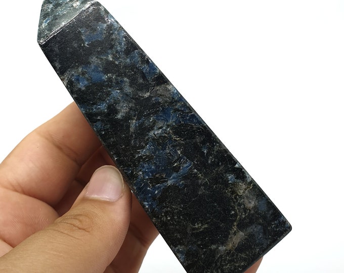 305 Grams Super Quality Blue Color Apatite Tower ,Obelisk, Blue Apatite, Apatite Obelisk, Apatite Tower, Apatite Stone