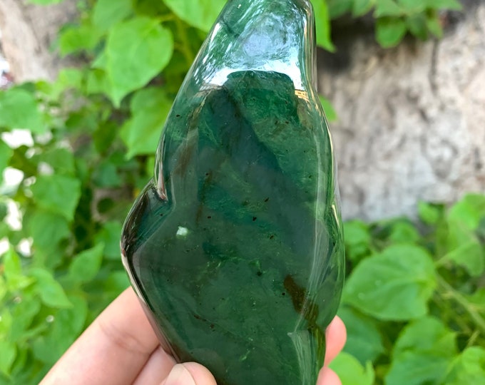 475g AAA Quality Natural Green Nephrite Jade Free Form, Nephrite Jade, Nephrite Jade Free Form, Nephrite Free Form, Jade Free Form, Nephrite