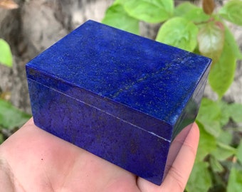 177g Beautiful Lapis Lazuli Mini Box, Lapis Box, Lapis Jewelry Box, Lapis Lazuli Box, Lapis Lazuli, Lapis Lazuli Blue Box, Lapis Crystal Box