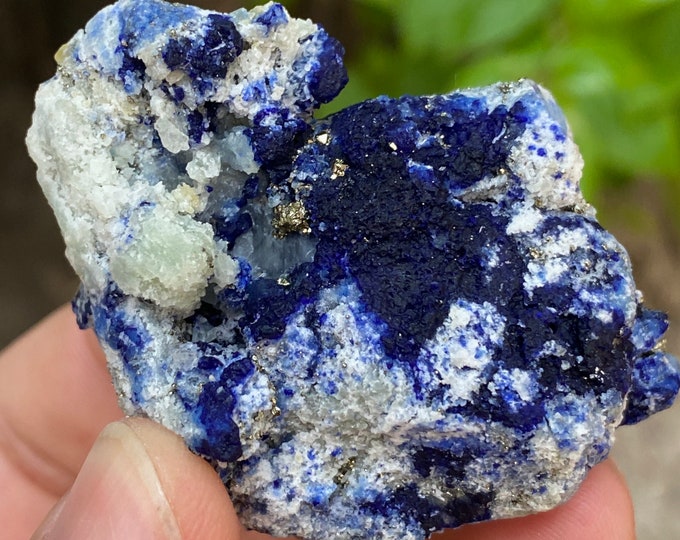 55 Grams Lapis Lazurite Specimen, Lapis Lazurite On Matrix, Lapis Lazurite Stone Specimen, Lapis Lazurite, Lapis Lazuli Specimen, Lapis